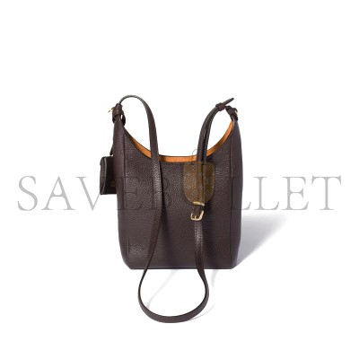 MIU MIU LEATHER BUCKET BAG 5BE099 (18*16*7cm)